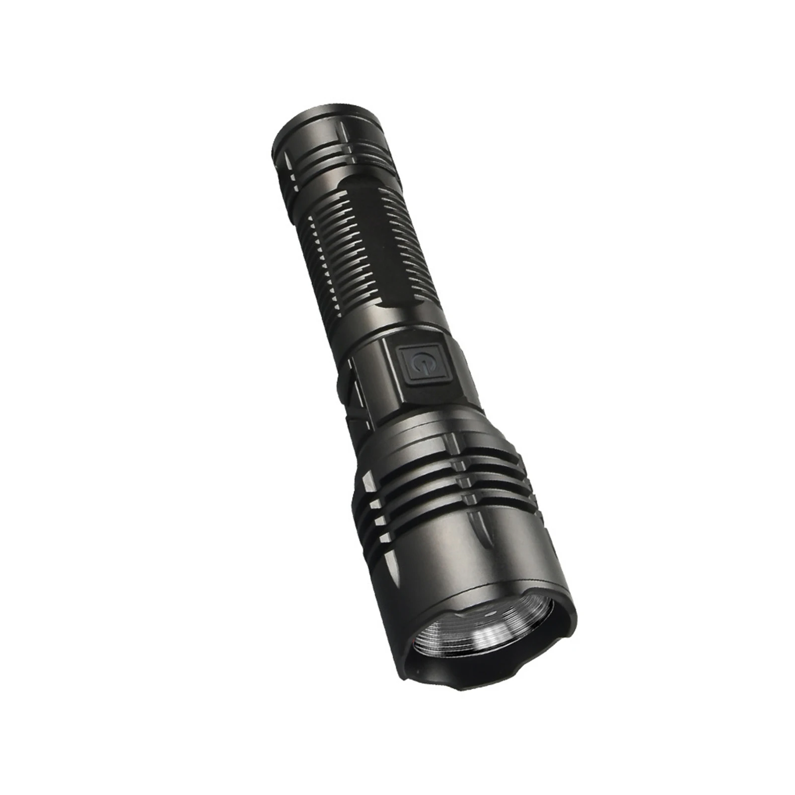 

Newly USB Rechargeable Compact Flashlight Adjustable Brightness Aluminum Alloy Spotlight Camping Emergency Accessories