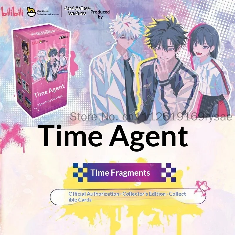 Фото Коллекционные карточки CARDFUN Official Link Click Trading Card Time Shards Vol.2, бустер-бокс, 20 пакетов в коробке, персонажи аниме и манги, хобби, коллекционные товары G №4