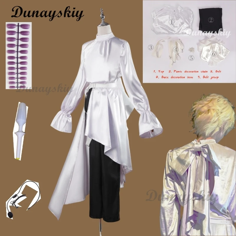 Инопланетянин Сцена Лука Косплей Костюм Парик Необычная Одежда Для Вечеринки