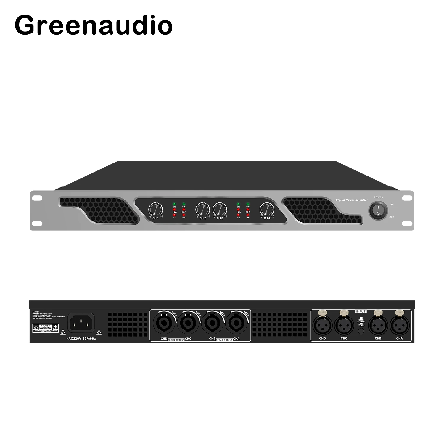 Цифровой усилитель мощности GAP-D5800 600W * 4