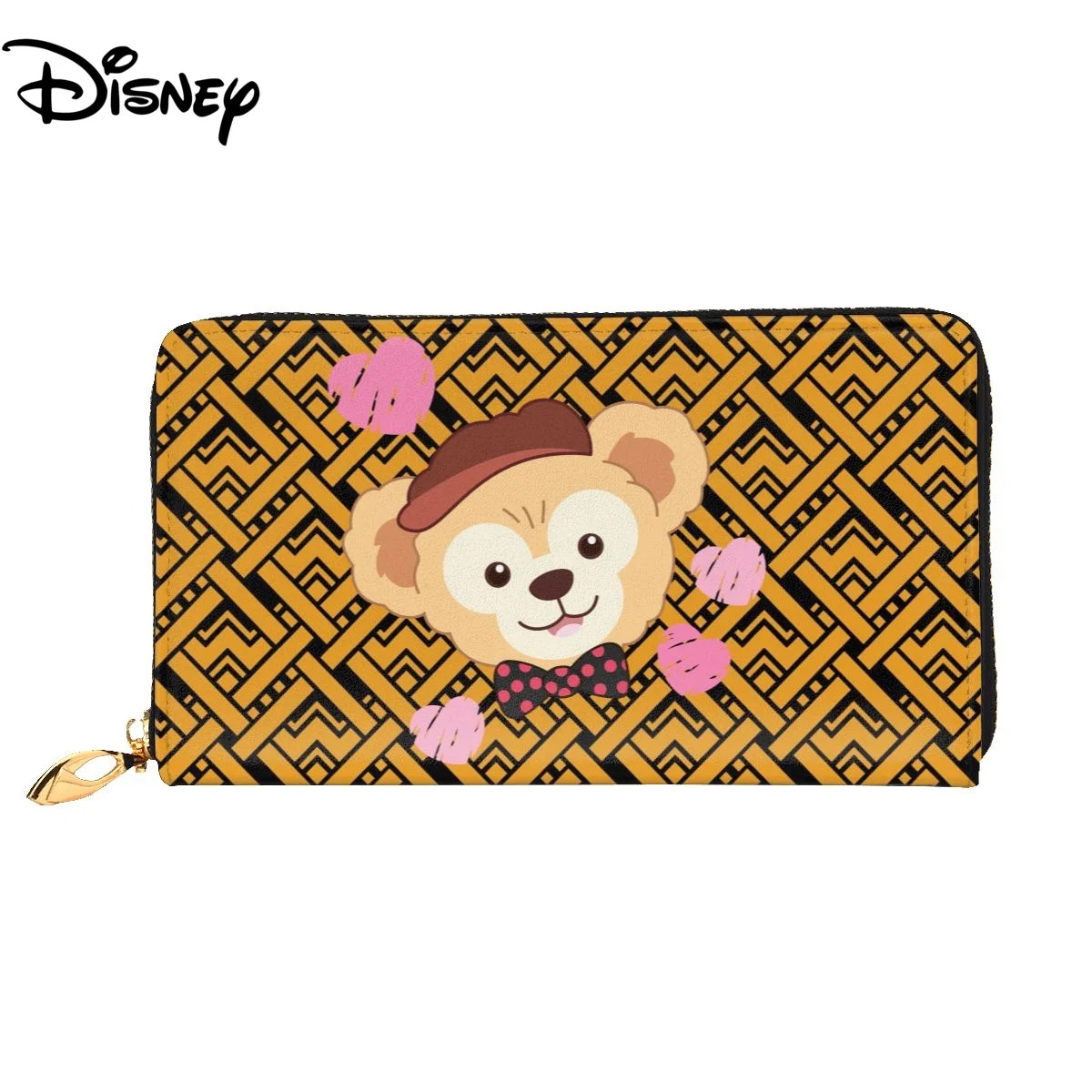 

2022 Disney Women's Long Wallet Designer Coin Purses Female Trend Card Holder Girl Kawaii Cartoon Duffy Purse Luxury Clutch Bag