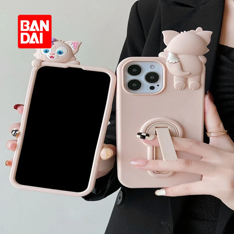 

Bandai 3D Doll Case for iPhone 13 13Pro 12 12Pro 11 Pro X XS Max XR 7 8 Plus Cartoon Phone Back Cover Kawaii Soft Fundas Holder