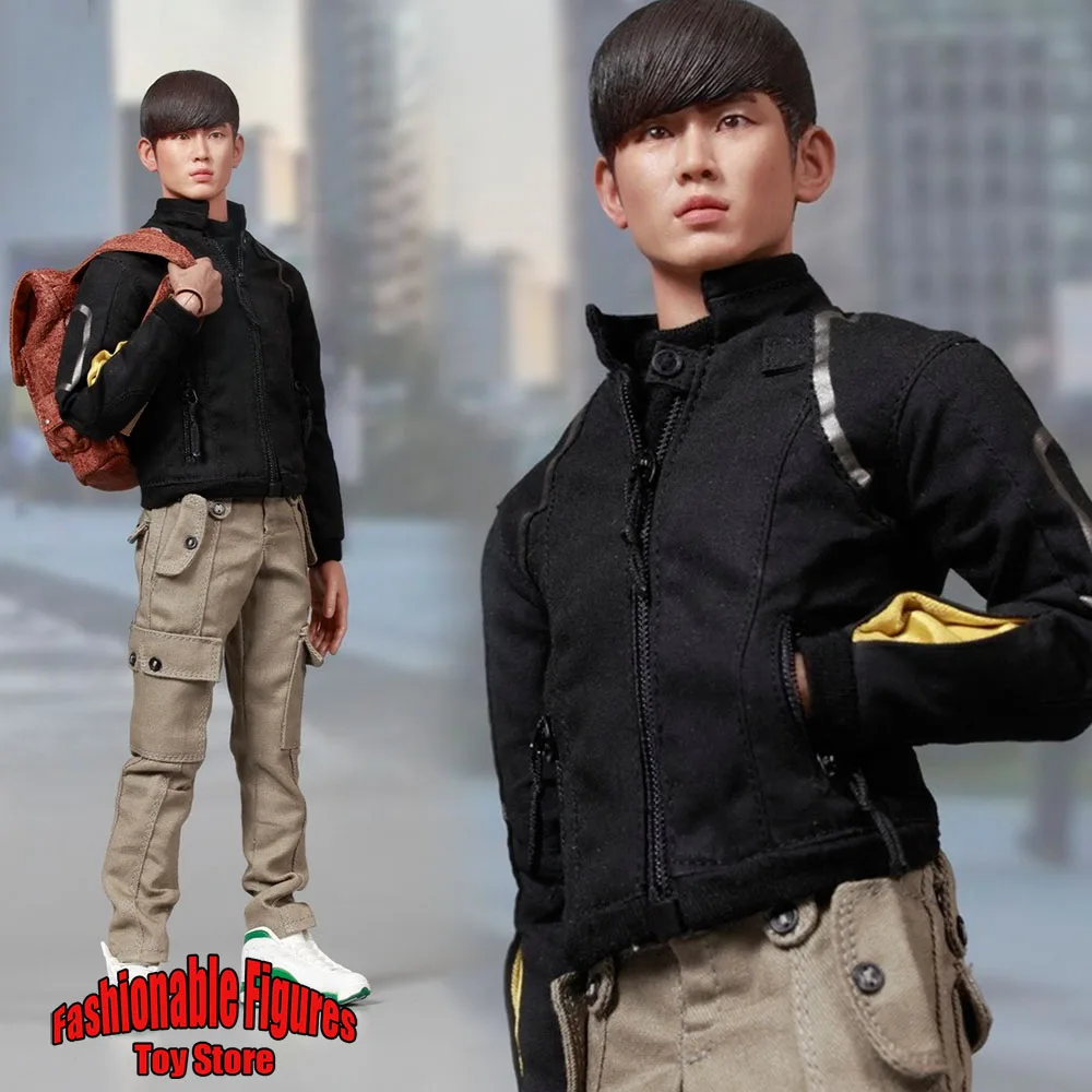 

1/6 Men Soldier Do Min Joon My Love From The Star Handsome Korean Idol Star Full Set 12Inch Action Figure Body Best Fans Gift