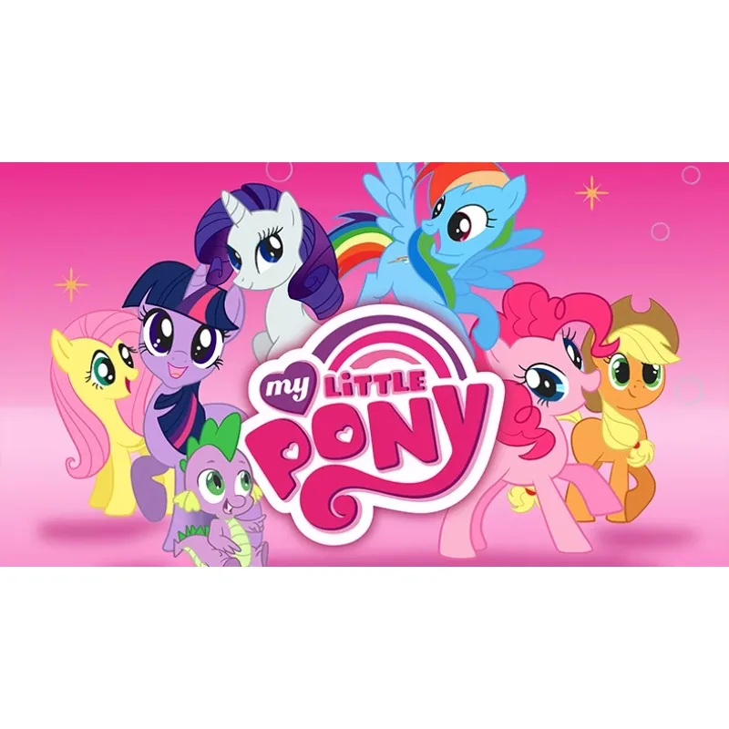 Детская Холщовая Сумка Little Horse Polly с анимацией женская сумка на одно плечо простая