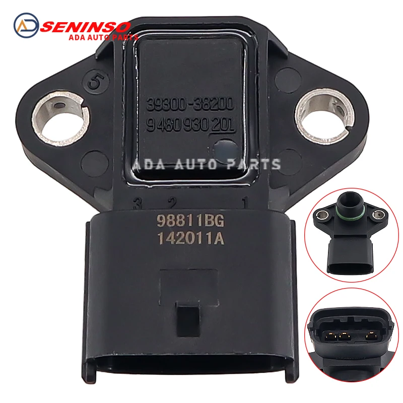 

Датчик давления в коллекторе 39300-38200 3930038200 3930038100 9480930201 для Hyundai Genesis SantaFe Kia Optima Quoris