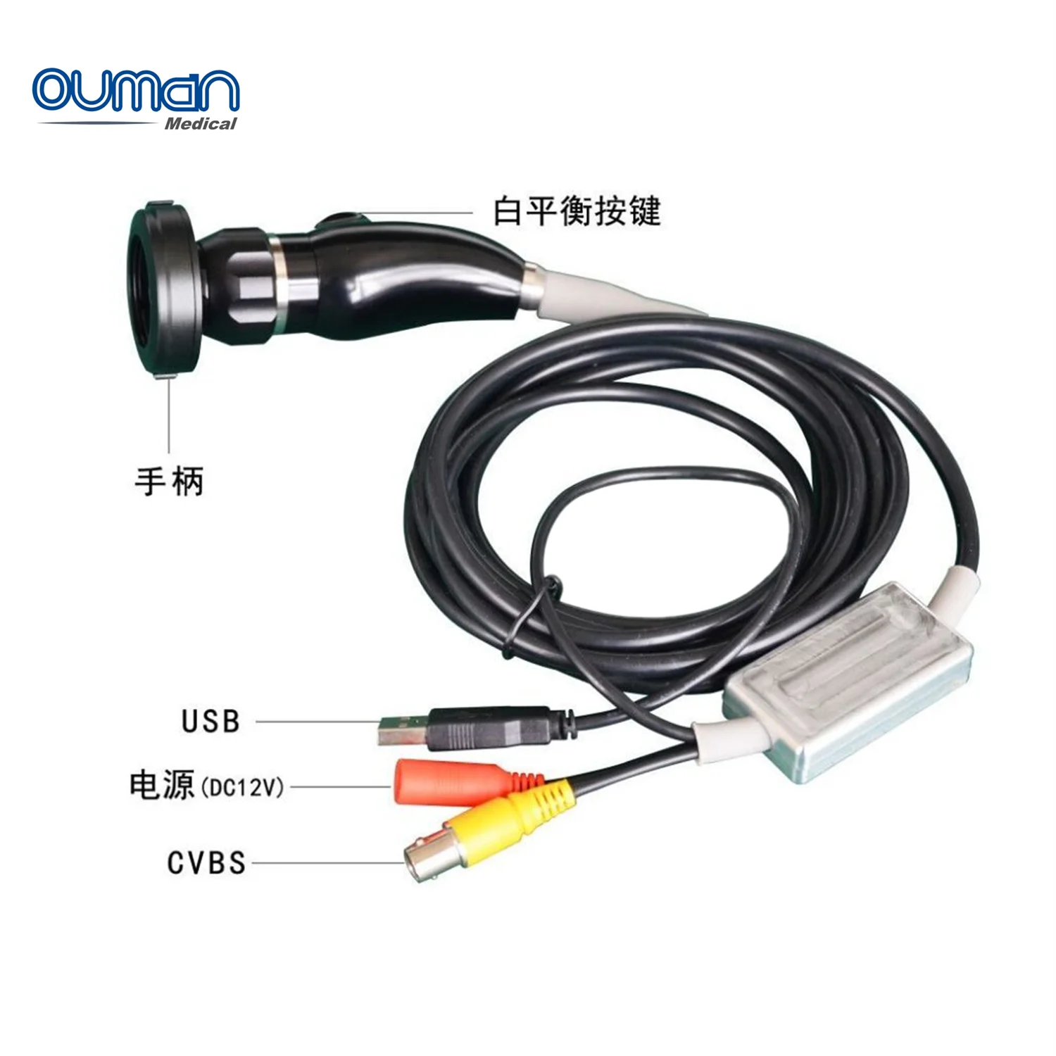 

Medical Digital Surgical Fiberscope Portable ENT USB Endoscope Camera