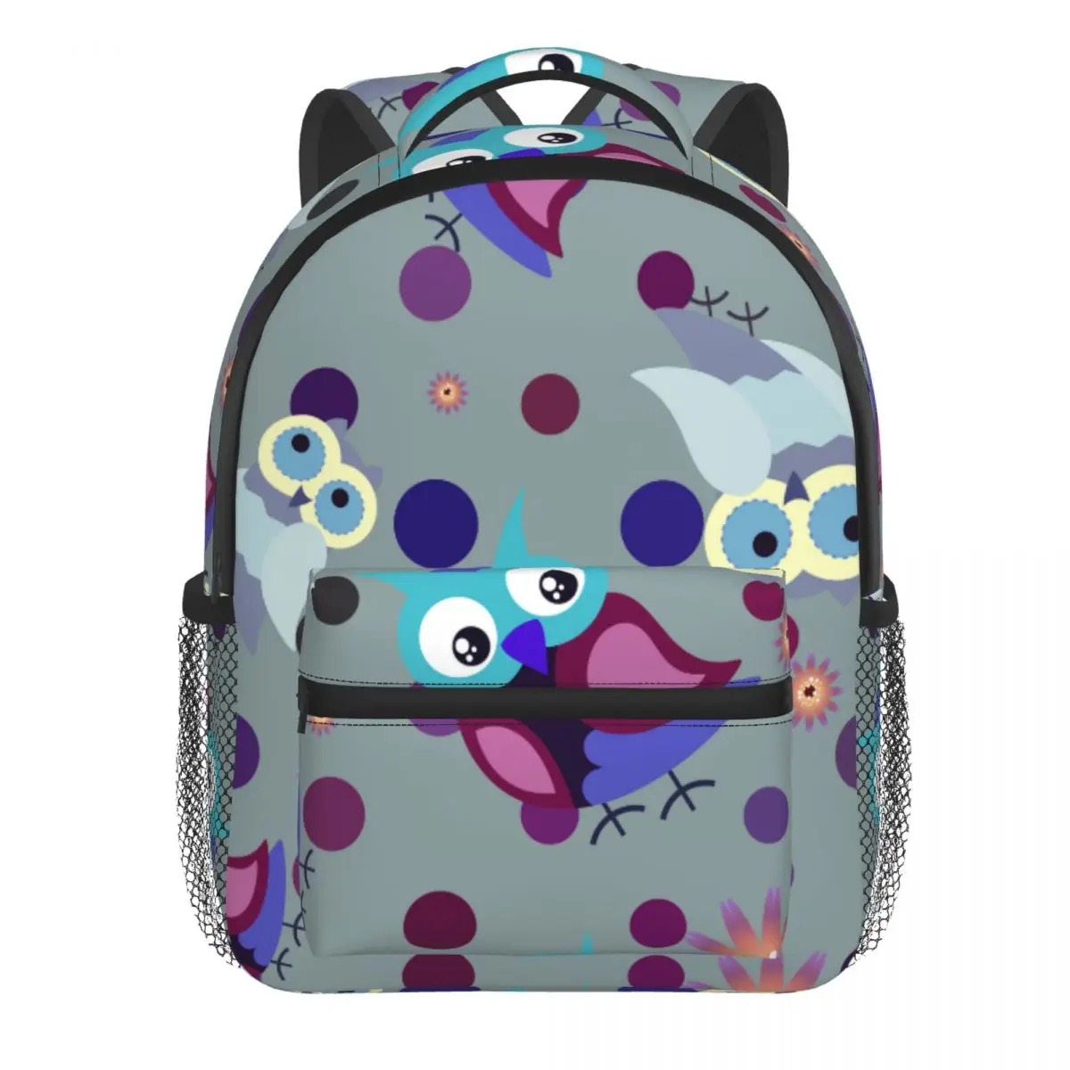 Kids Backpack Cute Owl Kindergarten Children Mochila School Bag