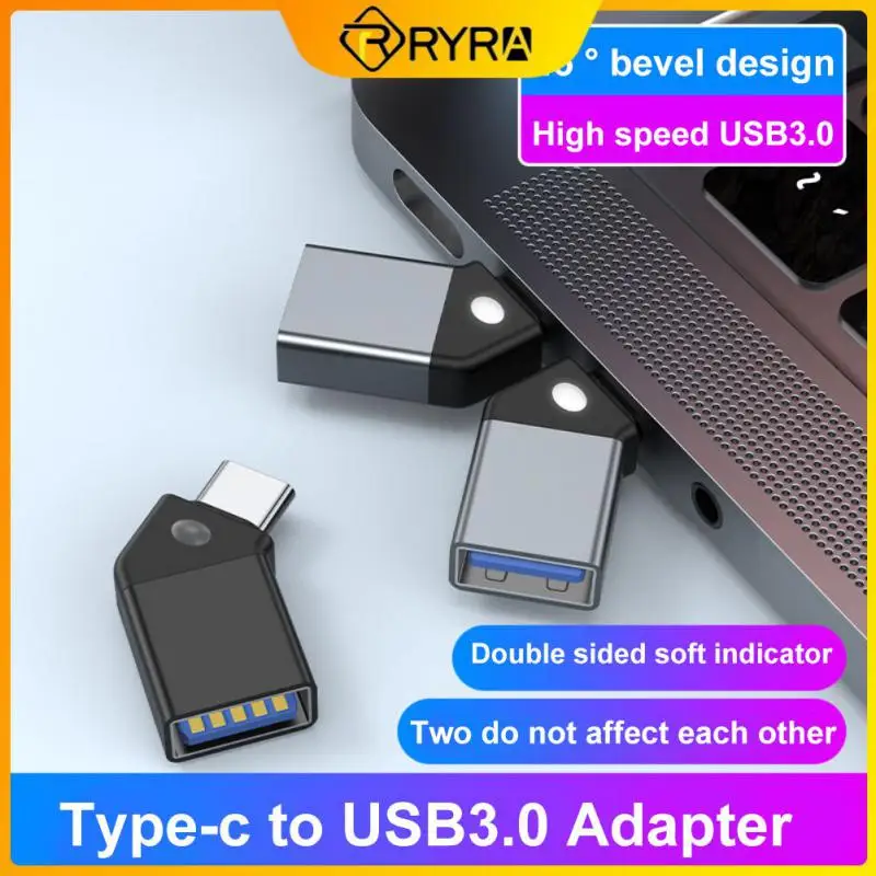 

RYRA USB3.0 Mobile Phone Flash Drive Reader Type C to USB 3.0 Adapter Type-C Adapter OTG Cable for MacBook Samsung Xiaomi Huawei