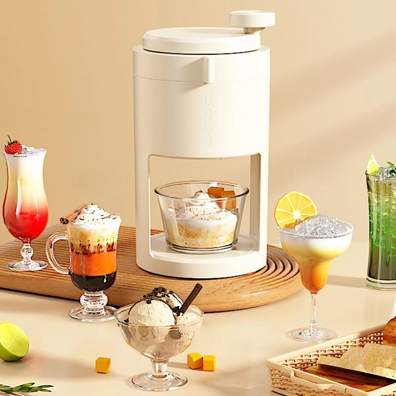 Manual Shaved Ice Machine Household Ice Breaking Ice Blender