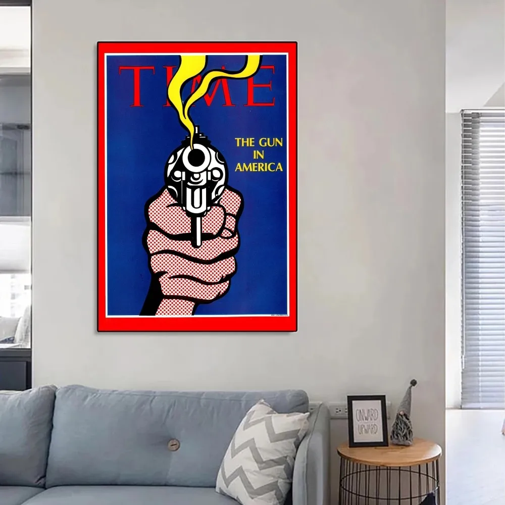 Плакат Roy Lichtenstein А4/А3