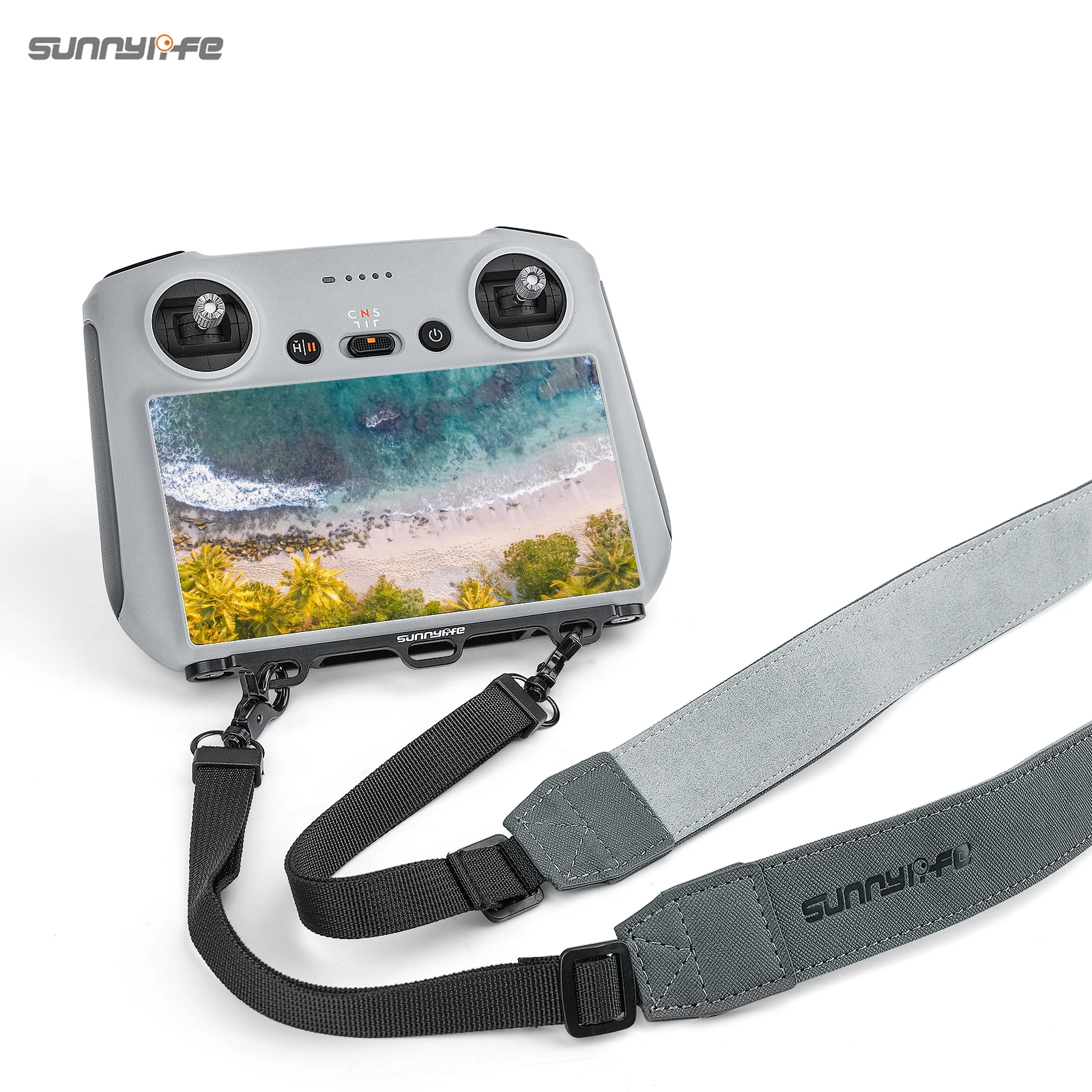 

Sunnylife Controller Hanger Bracket with PU Leather Strap Shoulder Belt Lanyard for DJI Mini 3 Pro Controller DJI RC