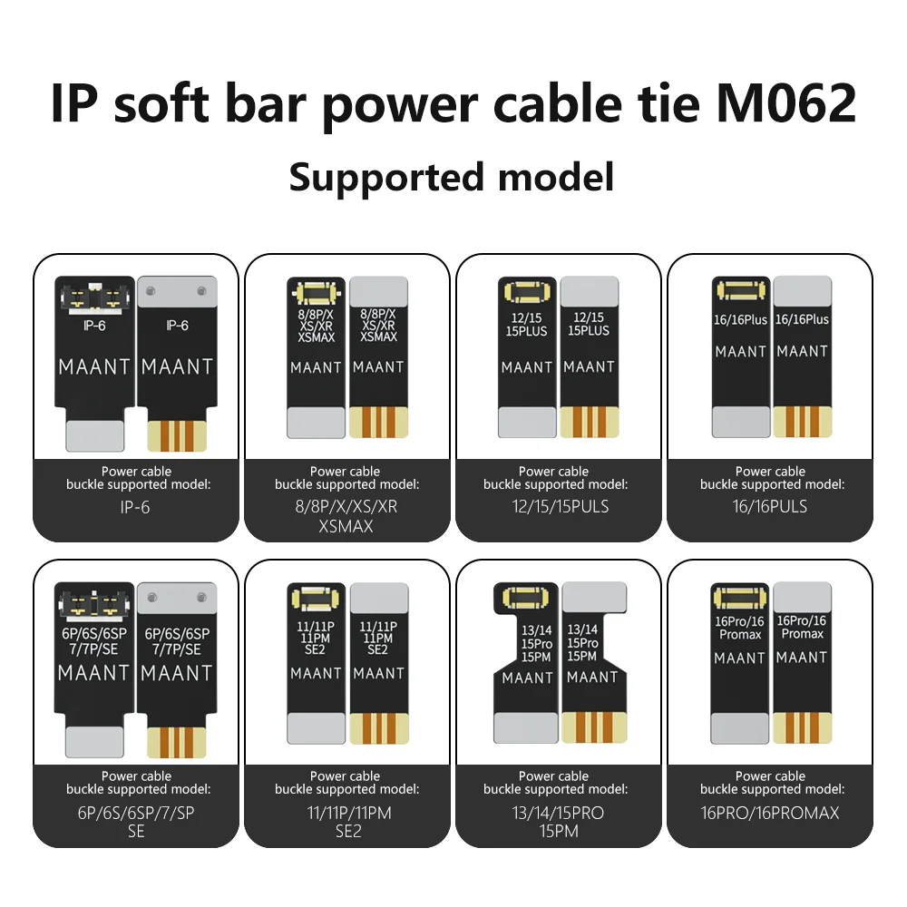 MaAnt M062 Мягкие ряды телефонов Пряжка для аккумулятора Обслуживание материнской