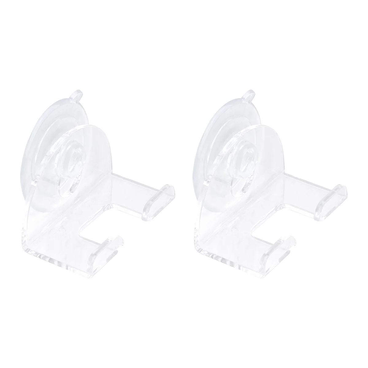 2pcs Wall Mount Holder Suction Cup Hooks Shaver Holder Suction Cup Holder for Shaver Hanger