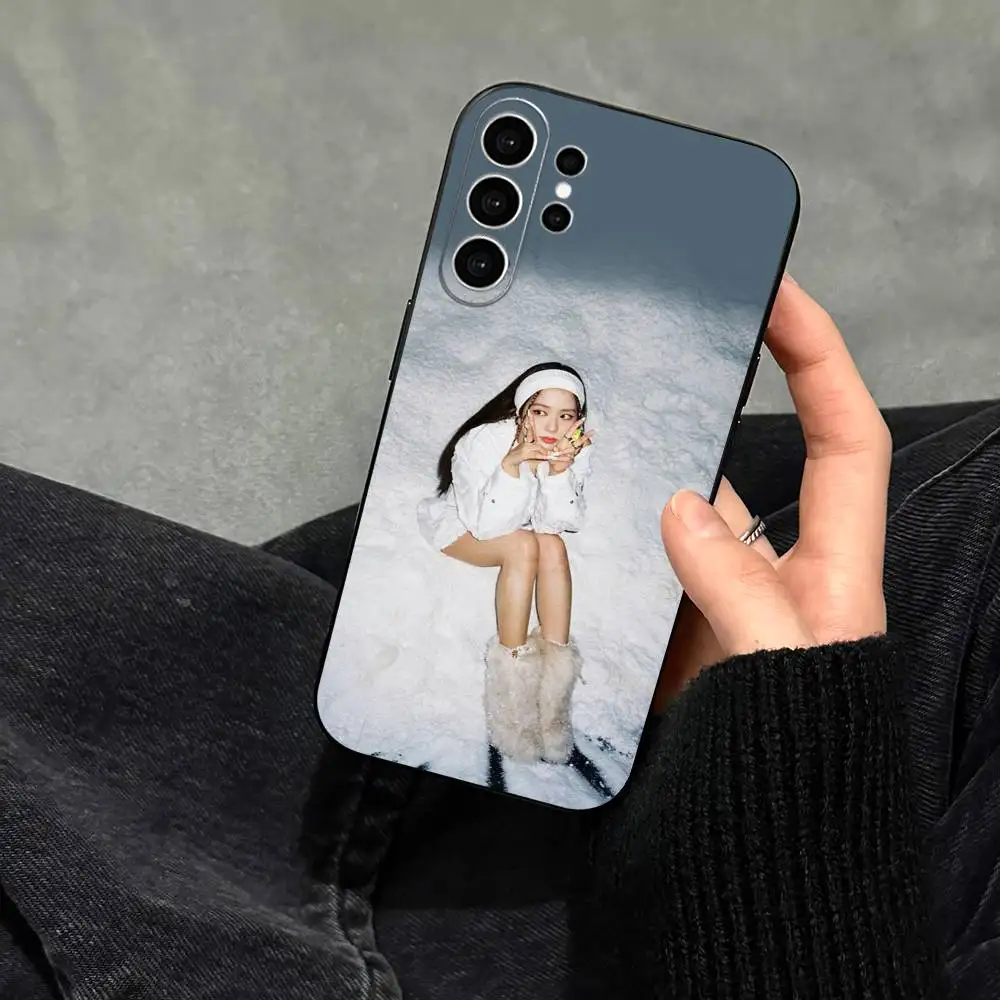 Фото Чехол для телефона K-Kpop K-Kim J-Jisoo для Samsung S25, S24, S21, S22, S23, S30, Ultra, S20, Plus, FE, Note, 10, 9, 5G, черный №2