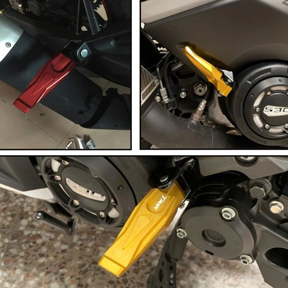 

For Yamaha Tmax 530 Tmax dx sx 2012-2019 2020 2021 2022 2023 TMAX 500 530 560 Motorcycle Rear Foot Pegs Rests Passenger Footrest