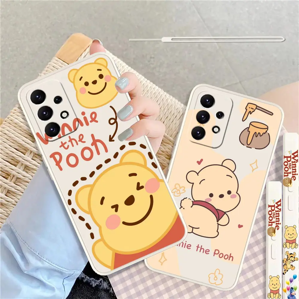 

Winnie The Pooh Cute Winnie Cartoon Cover For Samsung A82 A73 A72 A71 A53 A52 A52S A51 A42 A33 A32 A31 A23 A22 A21S A21 A13 Case