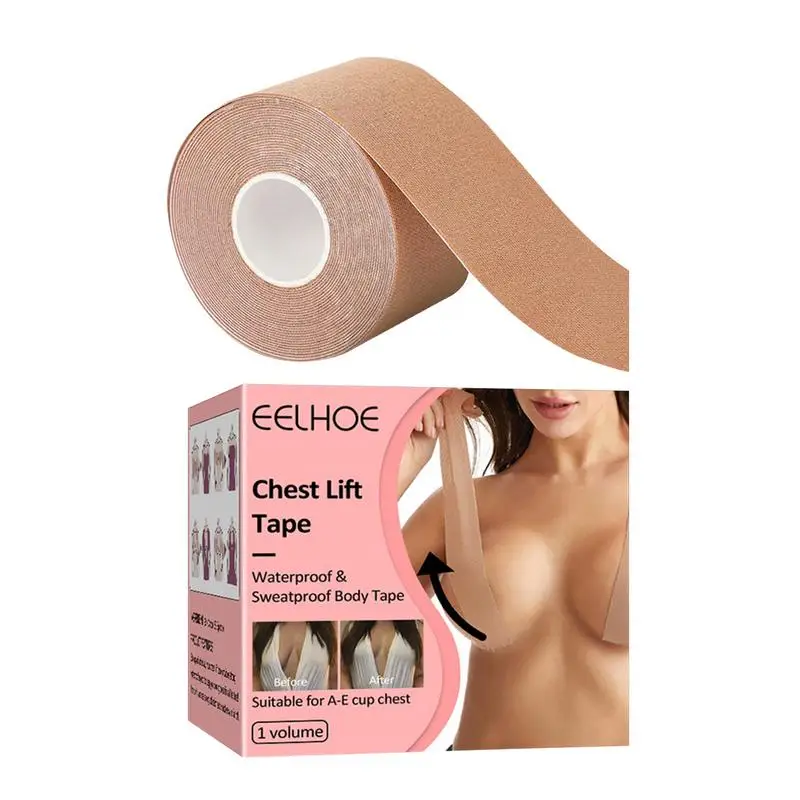 

Спортивная лента для груди против провисания с защитой от пота бежевая лента для груди для подтяжки груди и модная удобная лента для груди для всех