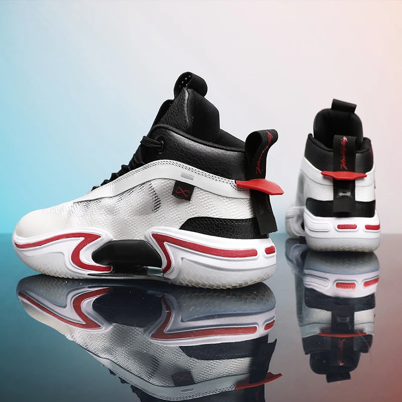 Professional Brand  Men's Basketball Shoes Basketball Sneakers Anti-skid High-top Couple Breathable Man Basketball Boots
