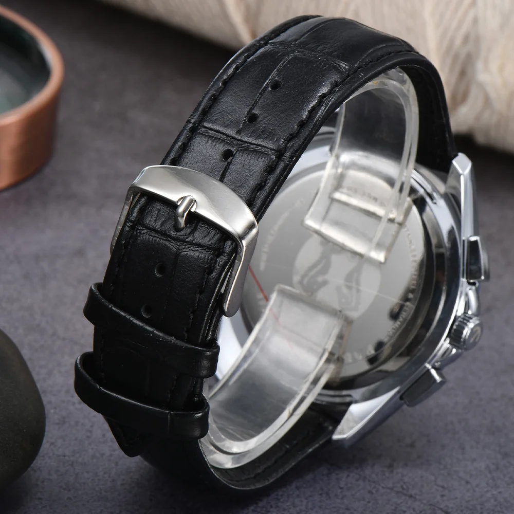 Hot Rado Original Brand Watches For Mens Luxury Multifunction Automatic Date Watch Business Full Steel Chronograph AAA Clocks