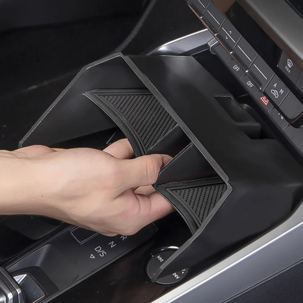 

For 2021 A3 8Y Sportback Sedan LHD Interior Accessories Car Center Console Storage Tray Glove Box Holder Tray Decoration