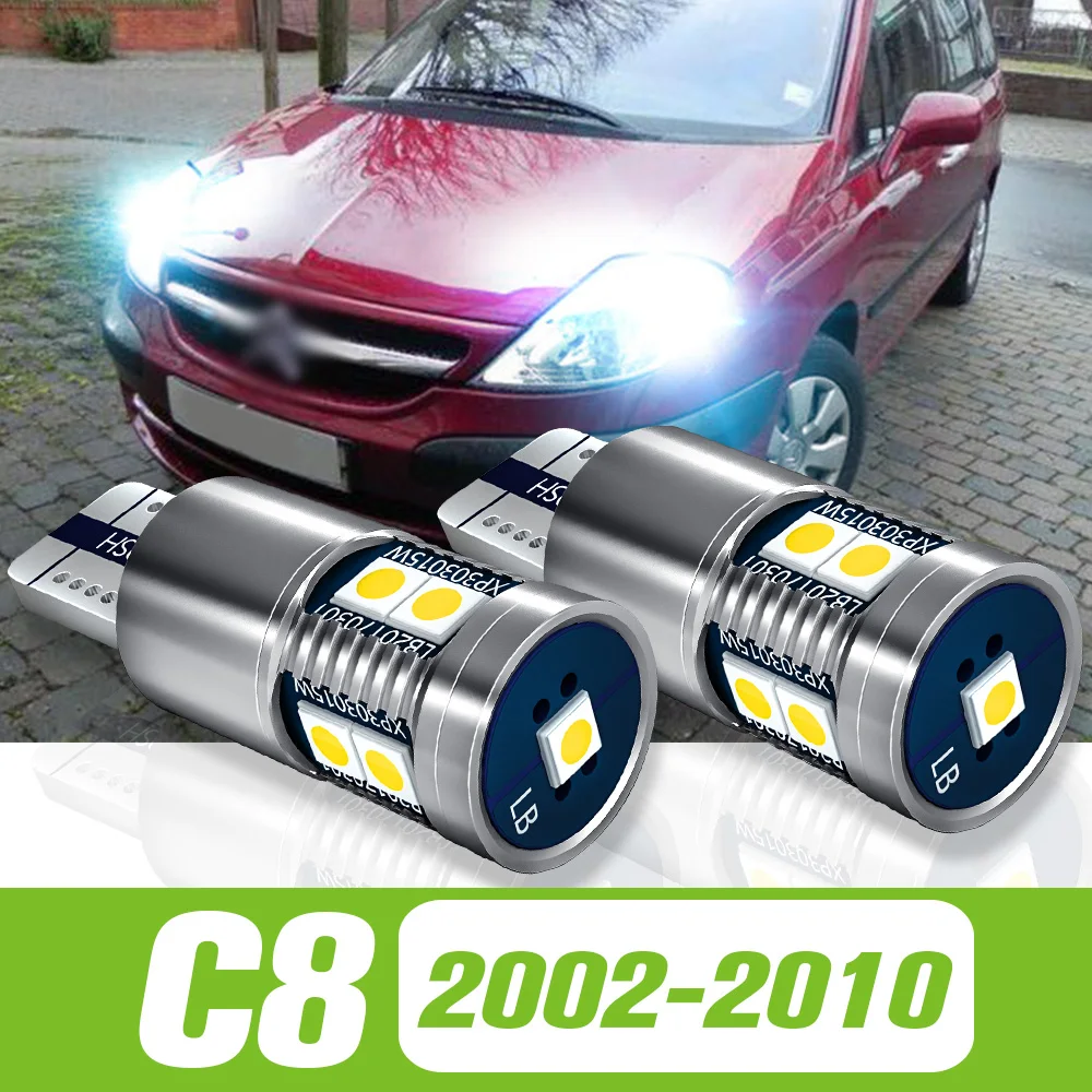 

2pcs For Citroen C8 2002-2010 LED Parking Light Clearance Lamp 2003 2004 2005 2006 2007 2008 2009 Accessories