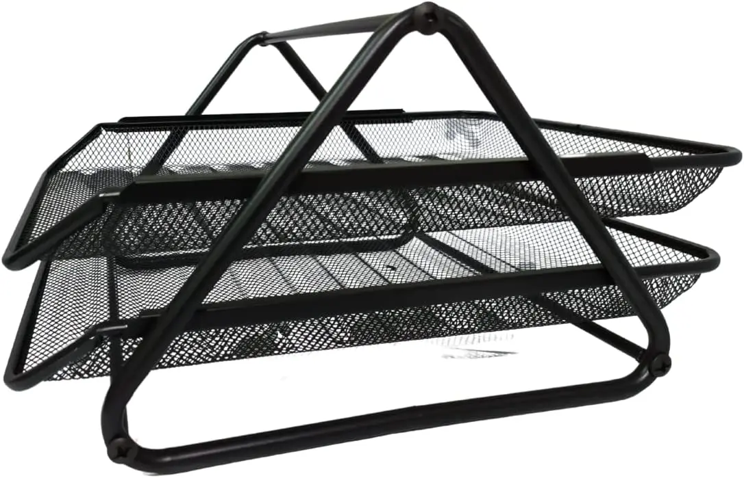 

2023 NEW Corresponding Box Double Table Organizer Metal GV Office 9207