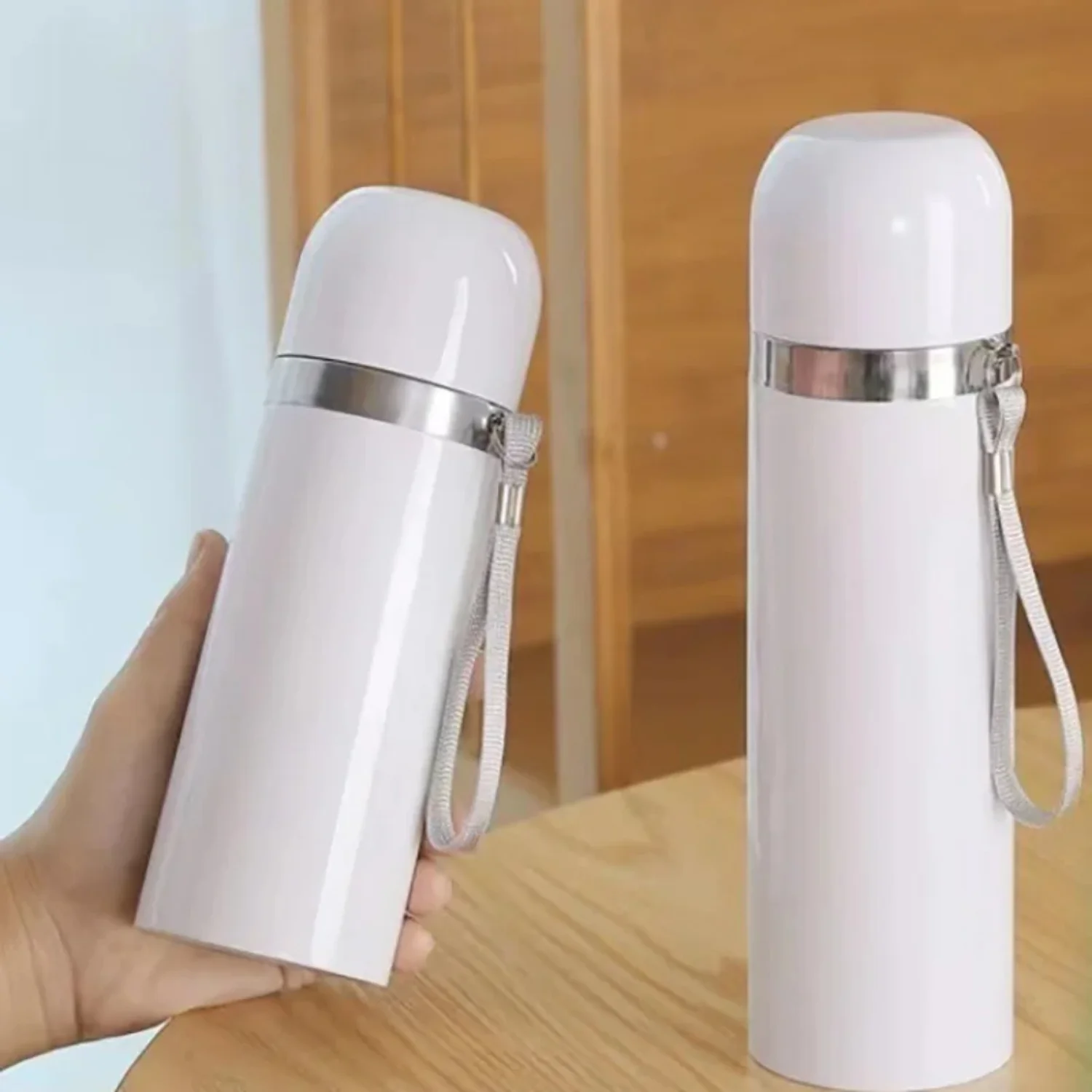 Сублимационный термос из нержавеющей стали с вакуумной изоляцией прямая чашка