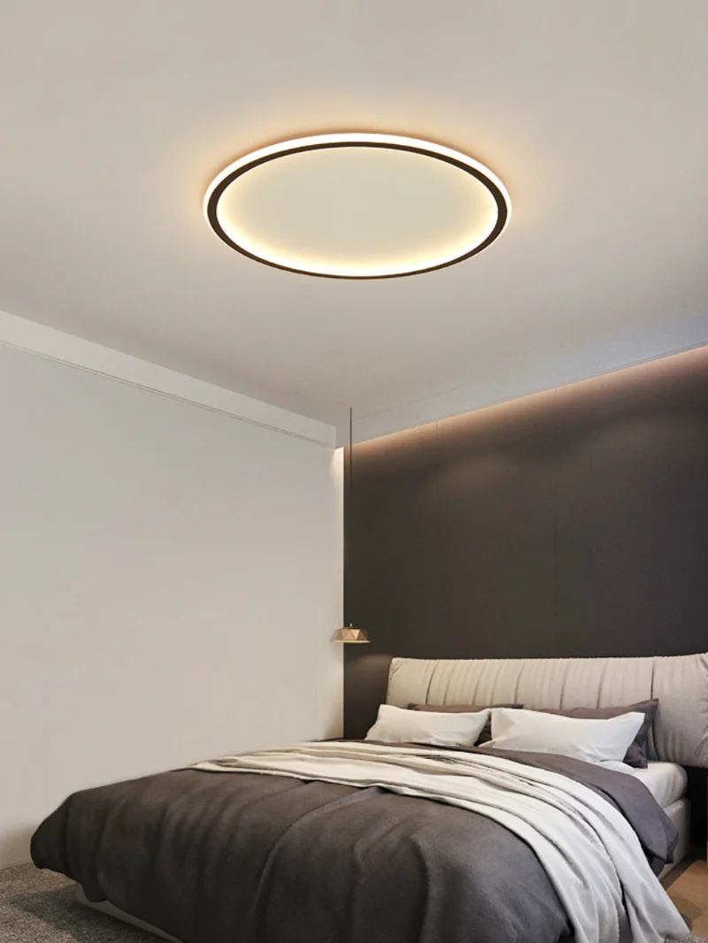 

Подвесная лампа в скандинавском стиле, простой современный светильник для гостиной, спальни, кабинета, комнатный потолочный светильник с р...
