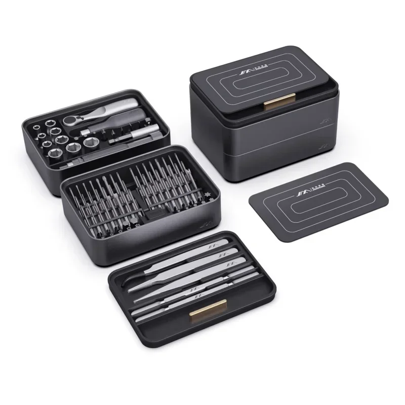 

Набор прецизионных отверток JIMIHOME 38/51/100 в 1, набор магнитных отверток для электроники, ПК, ноутбука, планшета, инструмент для ремонта