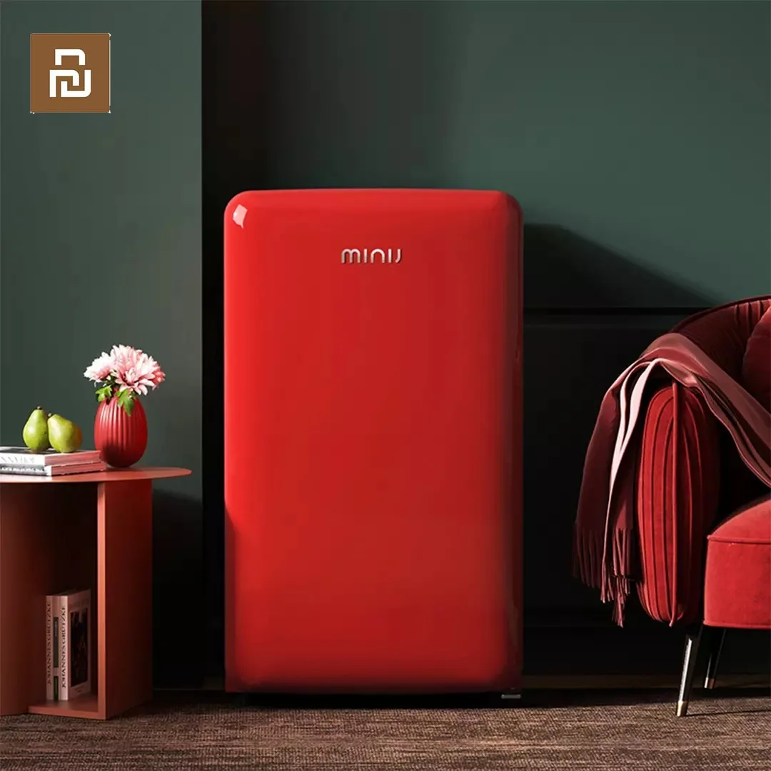 

Xiaomi Youpin refrigerators 121L Original Refrigerator Household Small Mini Refrigerator Single Door Large Capacity Refrigerator