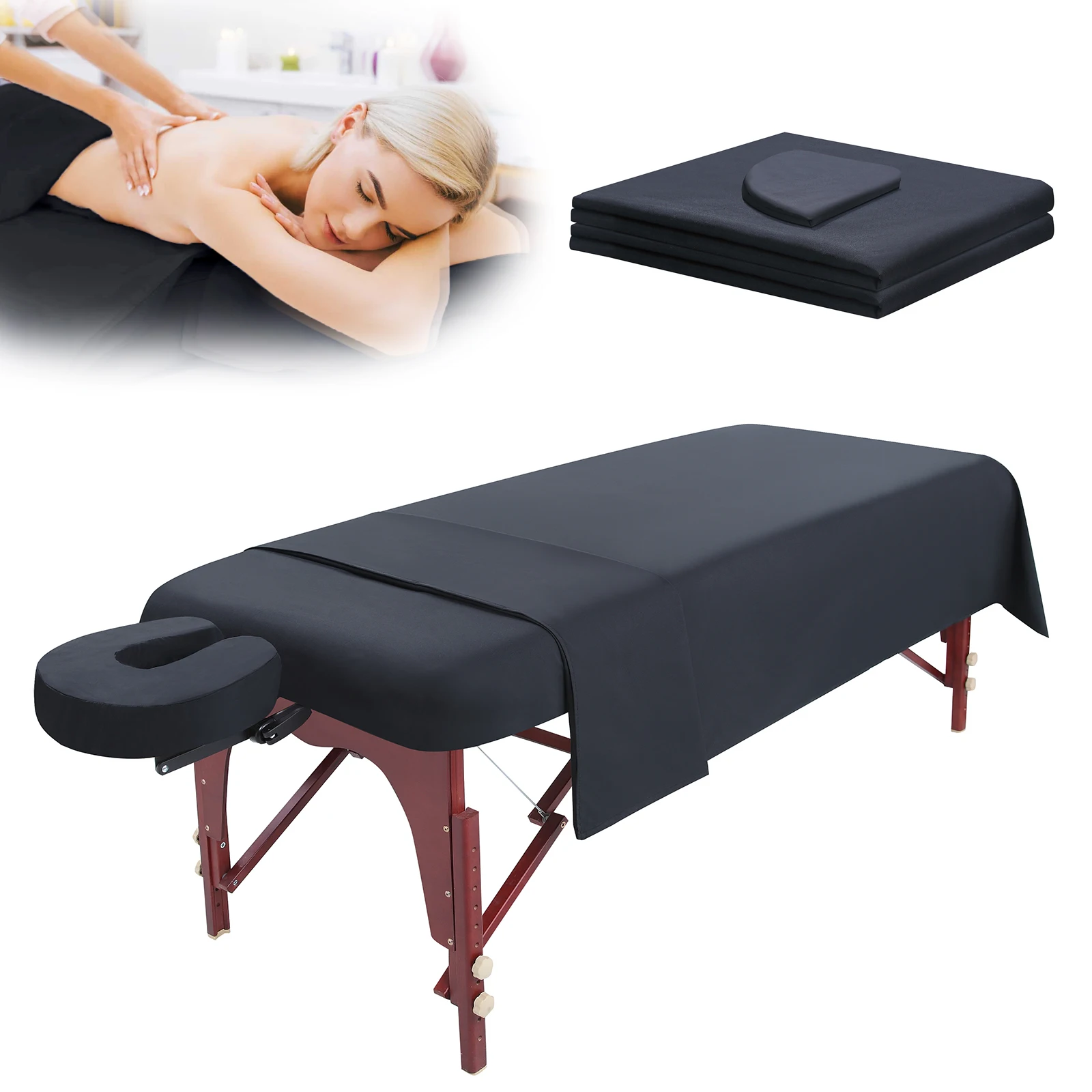 

DS CURTAIN Белые водонепроницаемые простыни из микрофибры 3 предмета