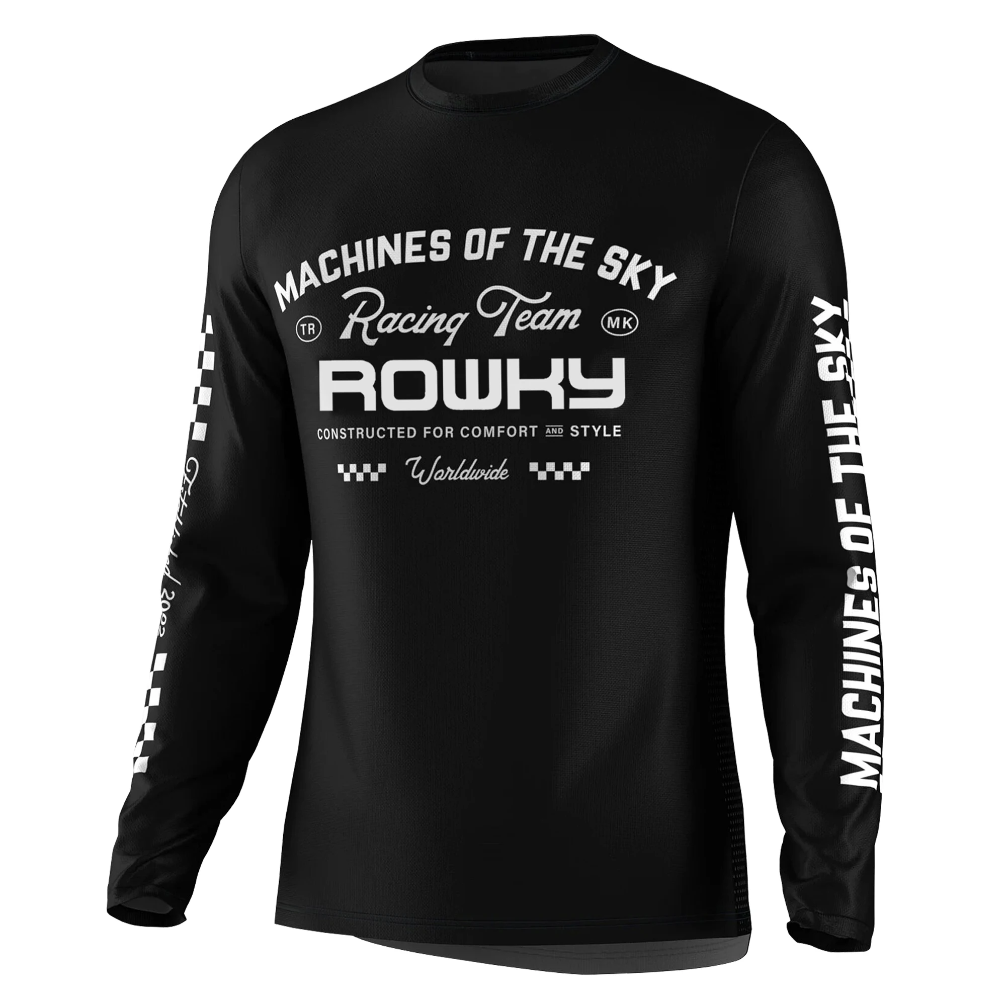 Футболка велосипедная ROWKY Мужская для езды на мотоцикле и велосипеде (art.: 3920cb2ef60a9) - 3920cb2ef60a9