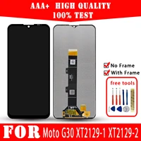 lcd for moto g30 xt2129 1 xt2129 2 display premium quality touch screen replacement parts mobile phones repair free tools