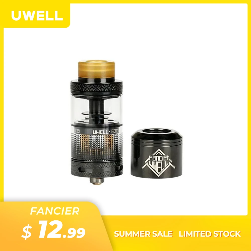 

UWELL For FANCIER Atomizer 4ml Tank RTA RDA Electronic Cigarette Plug-pull Coils Vape Tank E-cigarette Atomizer Accessories