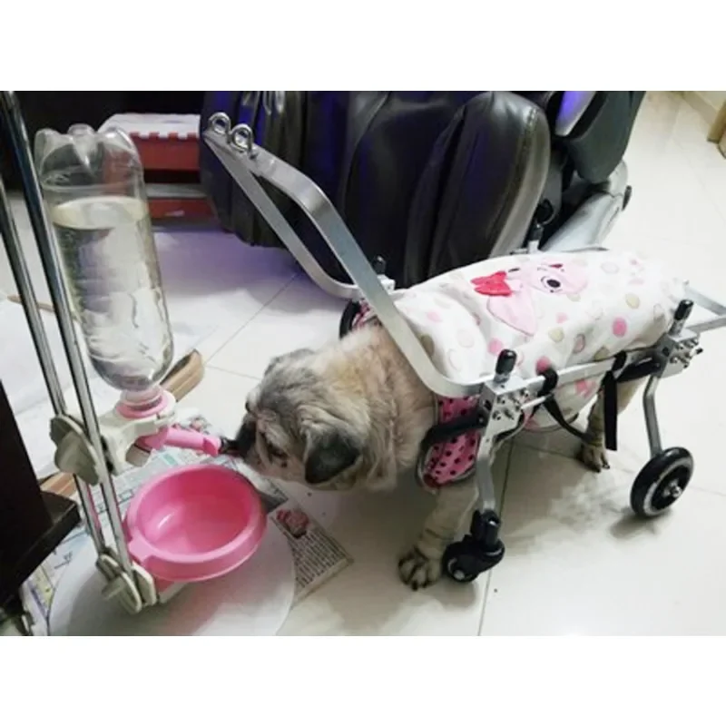 Инвалидная коляска для пожилых собак четыре колеса паралич животных онемение и