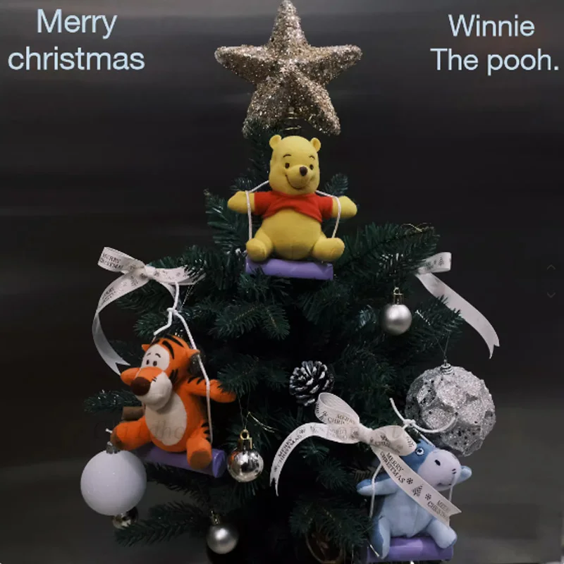 Милые фигурки героев мультфильма Disney пух медведь Винни тигр эййор подвесные