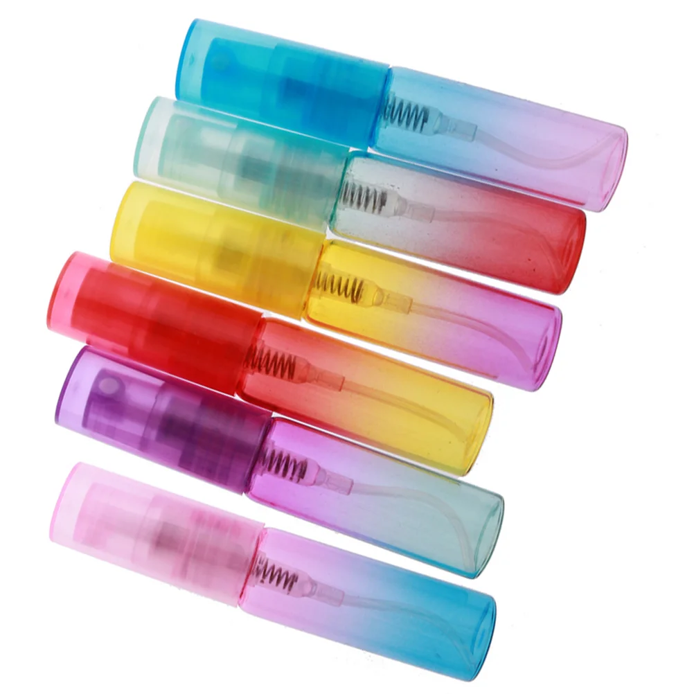 12 шт. стеклянные флаконы с распылителем 4 мл портативные маленькие дорожные