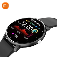 mi 2022 fashion smart watch men fitness bracelet heart rate blood pressure monitoring sports tracker smartwatch gift for women