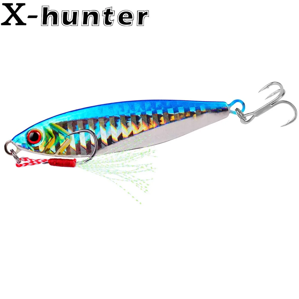 

Fast Sinking Metal Jig Fishing Lure 14g-30g Swim Baits Trolling PescaJigging Wobblers Artificial Bait Bass Isca Fishing Tackles