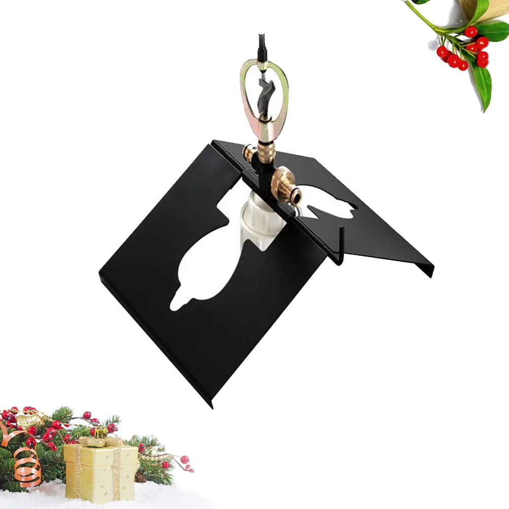 

Rooftop Water Sprinklers 360 Degree Rotation Wildfire Protection Irrigation Lawn Cooling System (Black)