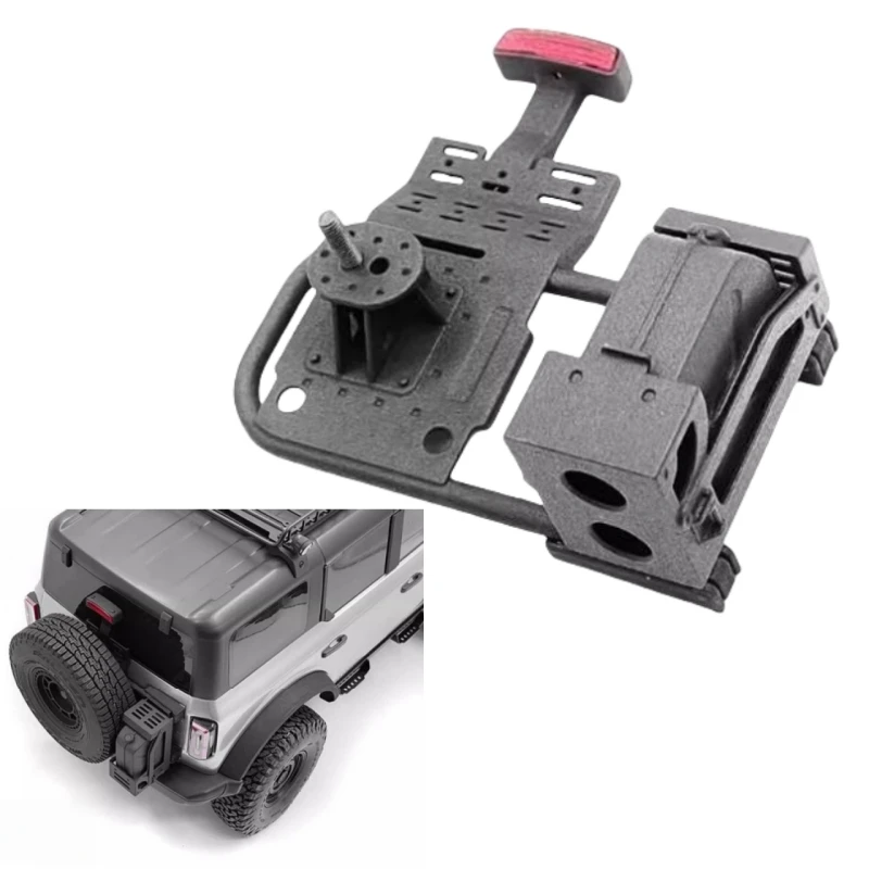 1/10 запасной тормоз для грузовика на гусеничном ходу + задний топливный бак.