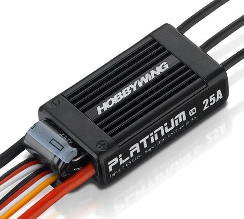 1 шт. оригинальный контроллер скорости Hobbywing Platinum 25A V4 бесщеточный электронный ESC