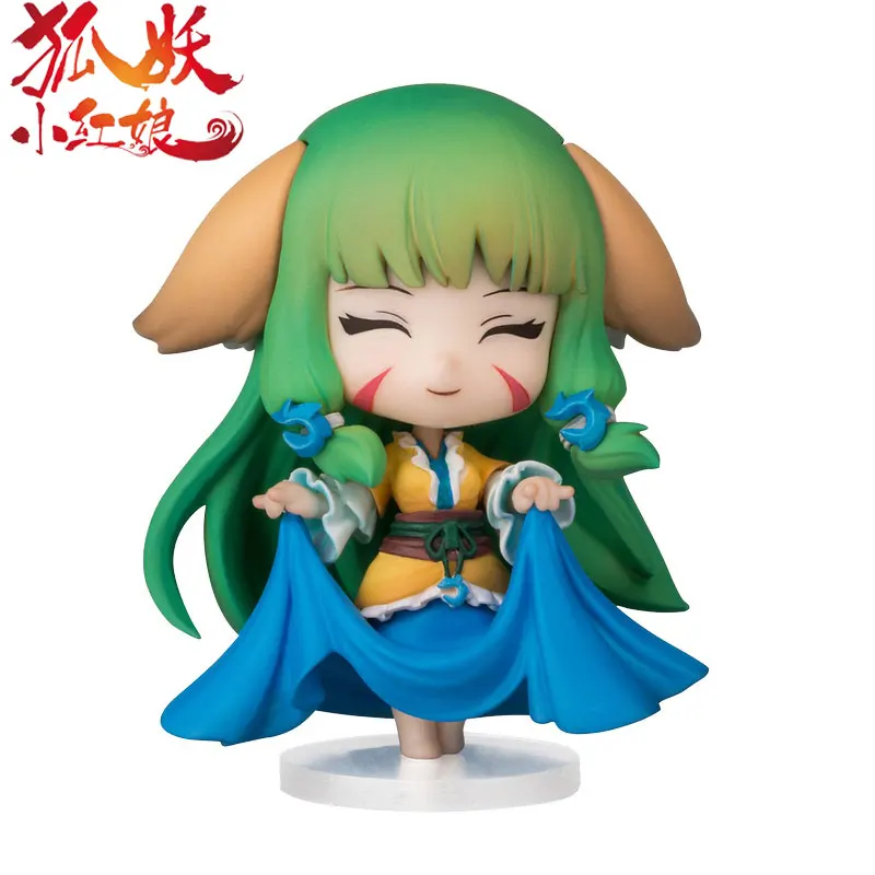 

Аниме лиса фея маленький матчер Tu Shan Rongrong Q версия фигурки Коллекционные Фигурки экшн-Фигурки игрушки модели украшения милые подарки