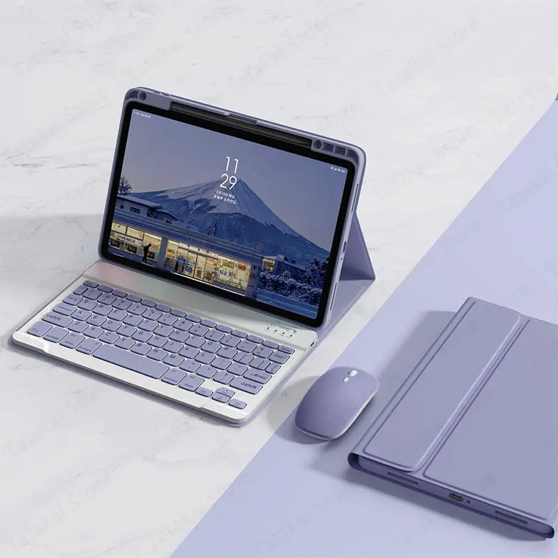 Новый чехол для планшета Teclado Xiaomi Pad 6 2023 дюйма со слотом ручки Pro Mi клавиатуры 11