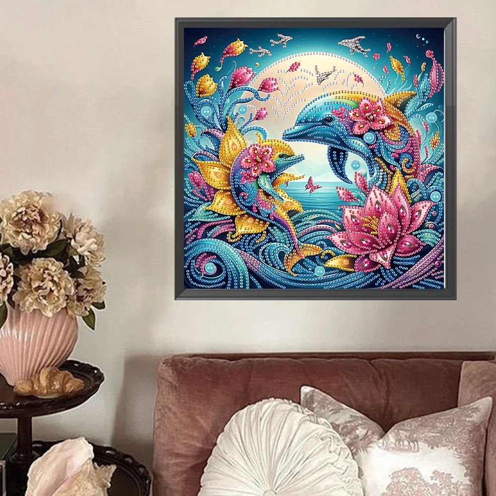 5D DIY Частичная дрель специальной формы Алмазная картина Украшение морского