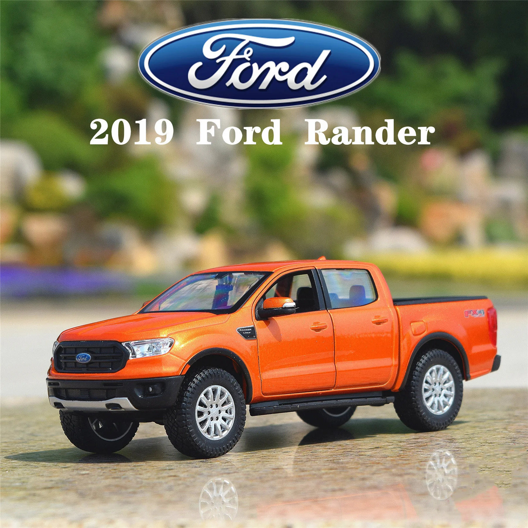 

Maisto 1:27 2019 Ford Ranger Pickup Alloy Car Model Diecast Metal Toy Vehicle Car Model High Simulation Collection Children Gift