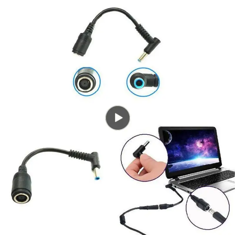 

For Dell Connector Adaptation Convert Charger Computer Connector Adapter Cable For Hp With Needle Conversion Line Charge Adapter