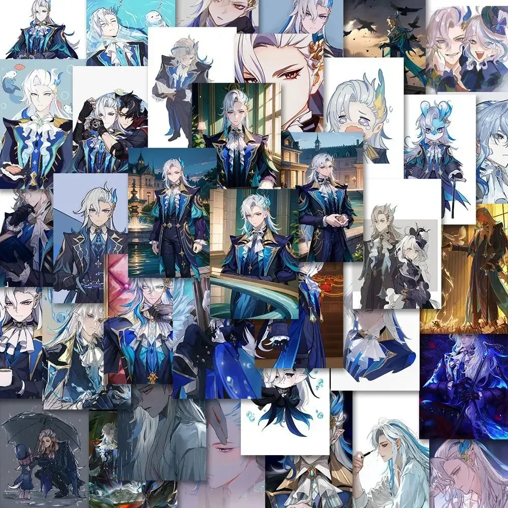 

Стикеры аниме Neuvillette 48 шт.