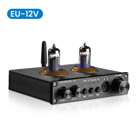 Вакуумный желчный ламповый предусилитель NE5532 OP AMP AUX Bluetooth 5,0 USB RCA HIFI стерео мини-передвисилитель для наушников 16-300 Ом