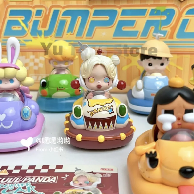 

Original Popcar Bumper Car Series Mystery Box Blind Box Action Figure Cute Birthday Gift Random Surprise Bag Kawaii Home Model